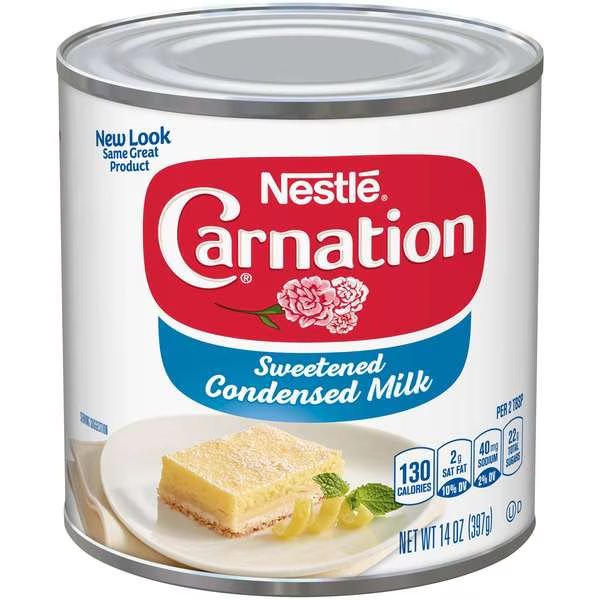 Carnation Sweetened Condensed Milk 14 oz. Can, PK24, Carnation, Mfr#: 10050000110817